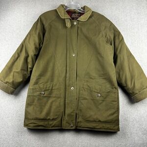 Eddie Bauer Green Utility Jacket